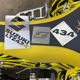 Suzuki LTZ400 2003-2008 (434) Custom Warning Labels