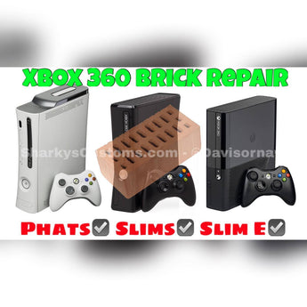 Send in | RGH/JTAG Bricked Repair \ Updating Service | Xbox 360 - Sharky's Customs LLC