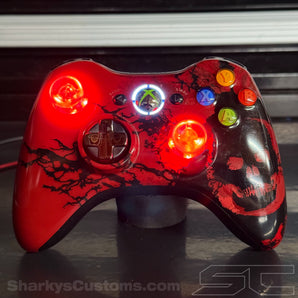Custom GOW Xbox 360 Controller