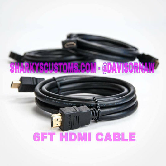 Item 6FT HDMI Cord. 1080p HD Quality. - Sharky's Customs LLC