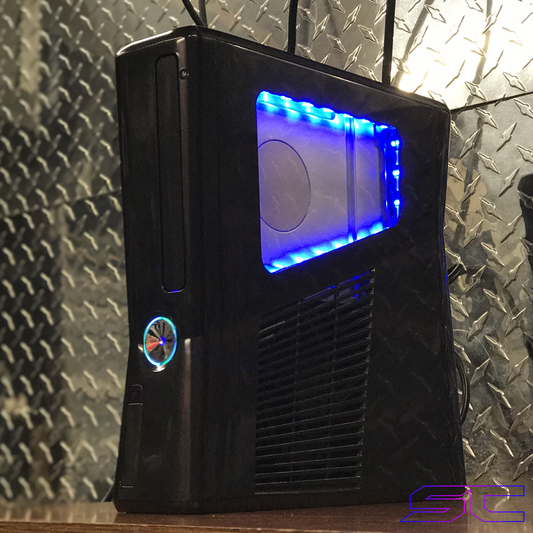 Custom XCM Slim Trinity RGH2, 320GB HDD Online Ready. - Sharky's Customs LLC