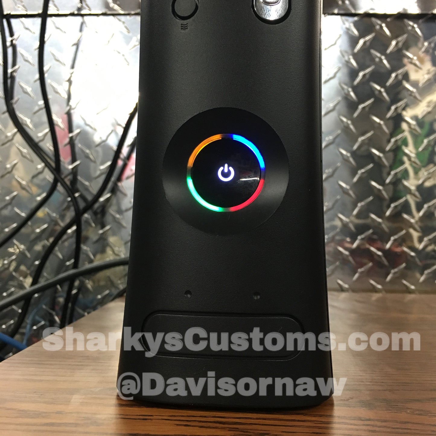 Custom Xbox 360 Black Jasper Elite RGH1.2 - LEDs of Your Choice! - Sharky's Customs LLC