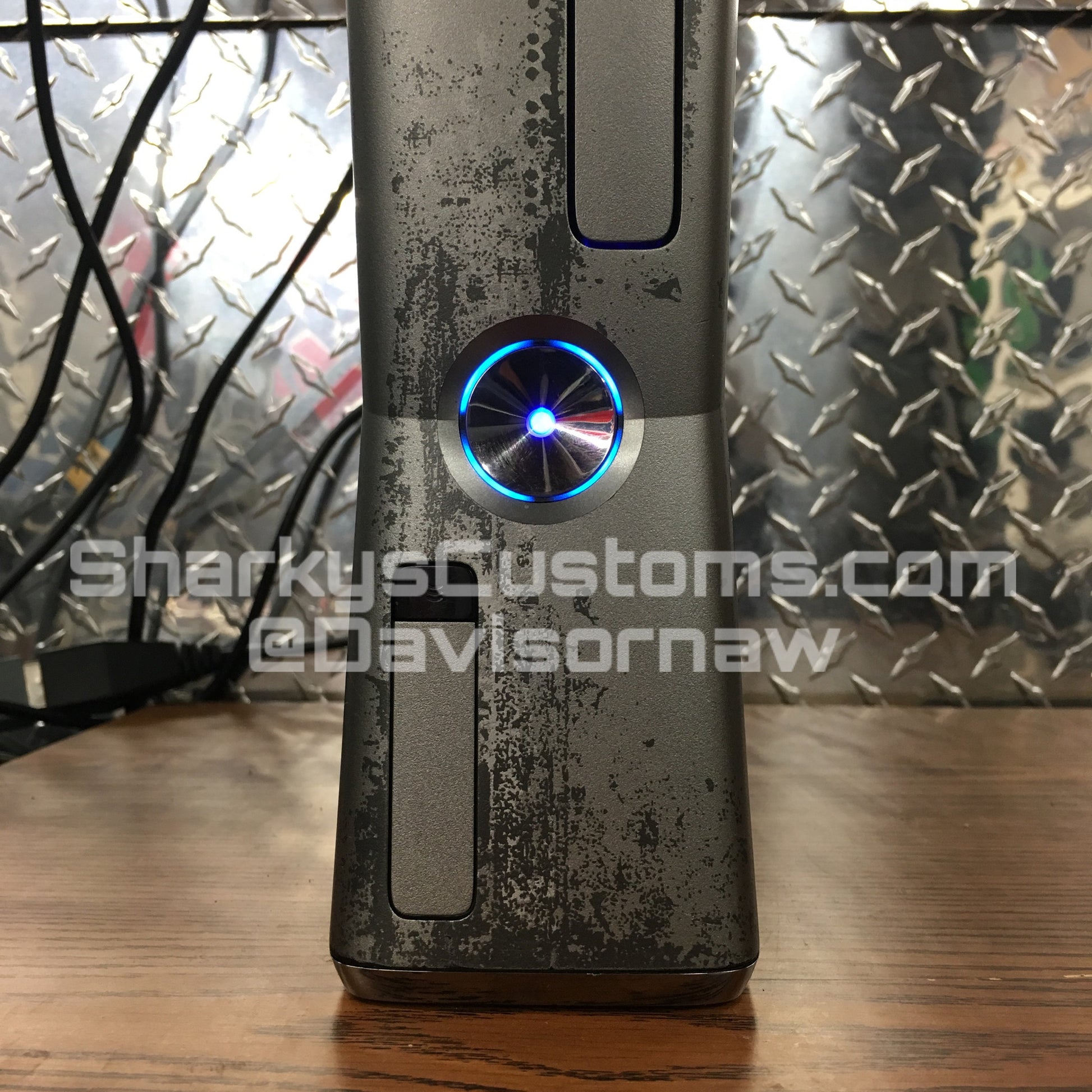 Custom Limited Edition MW3 Xbox 360 Slim RGH2. (LED's of Your Choice) - Sharky's Customs LLC