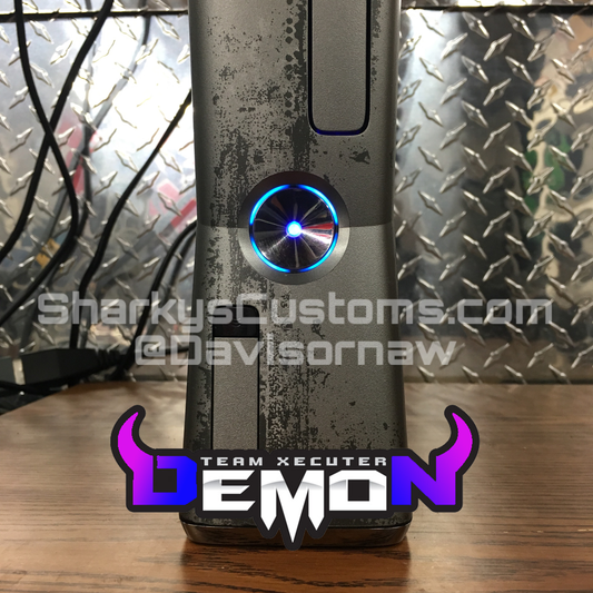 Custom MW3 Xbox 360 Trinity Slim Dual Nand (DEMON) 2 in 1! - Sharky's Customs LLC